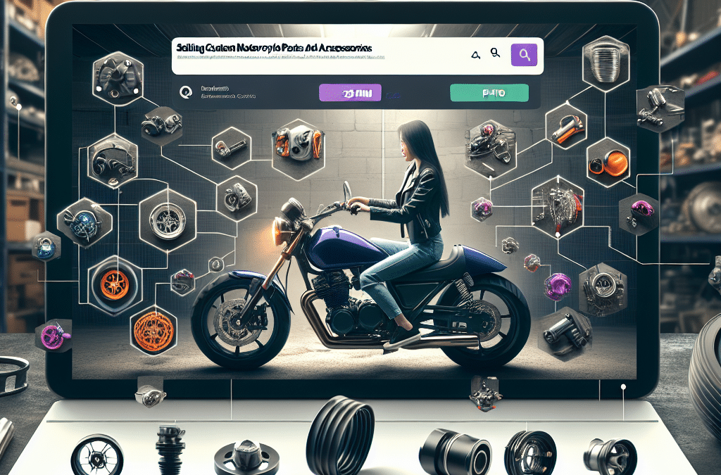 “Selling Custom Motorcycle Parts and Accessories Online: A Guide for Bikers”