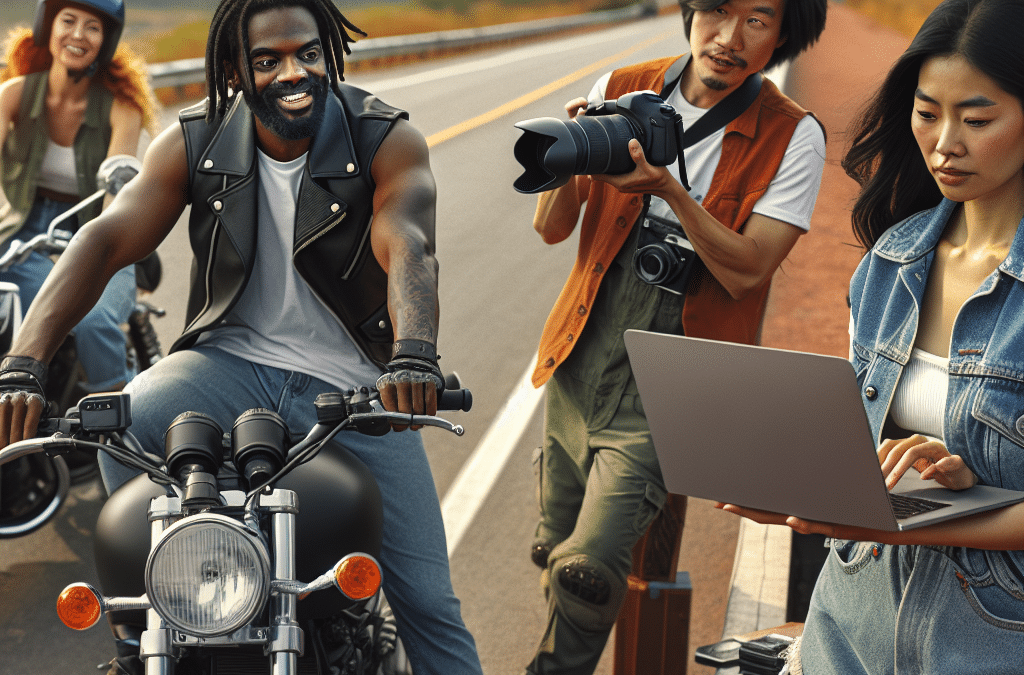 “Blogging from the Open Road: How Bikers Can Make Money with Their Story”