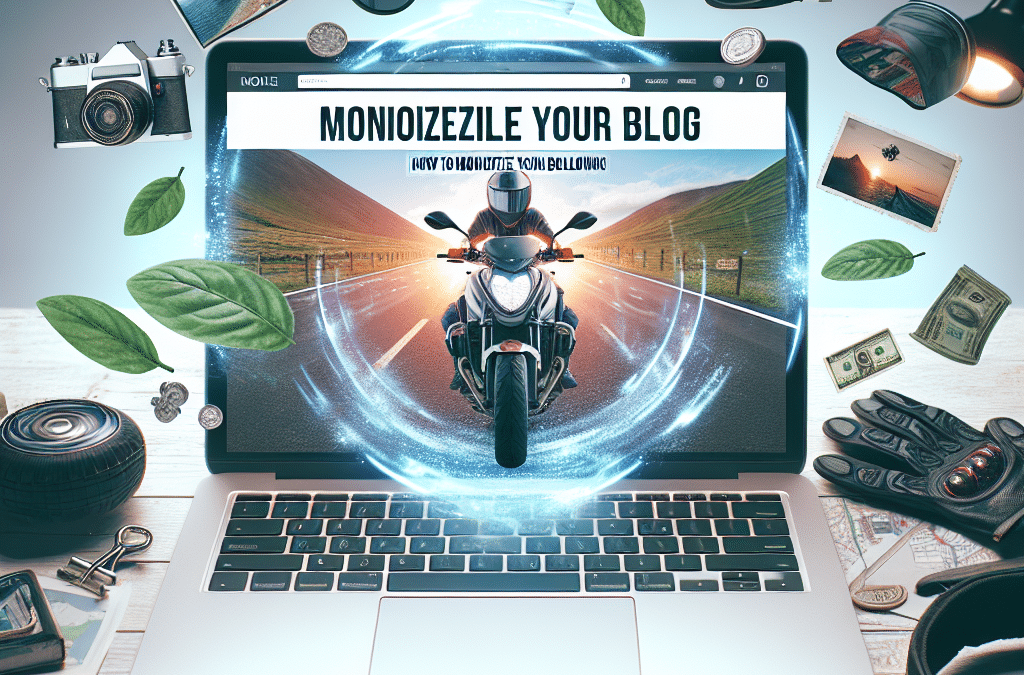 “How to Monetize Your Motorcycle Travel Blog and Grow a Following”