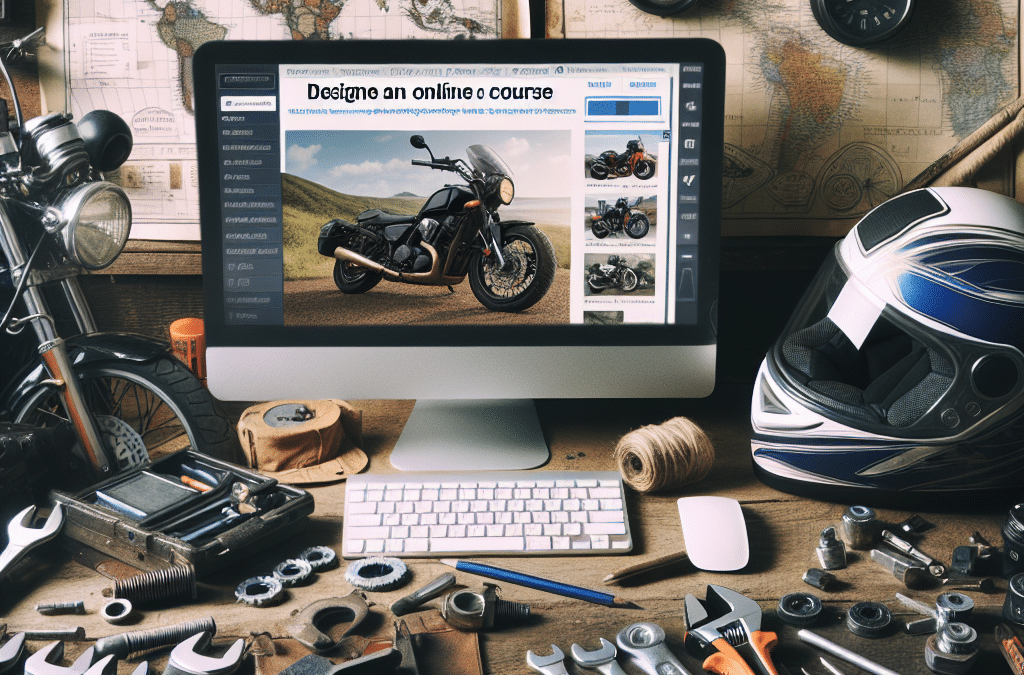 “Build an Online Course for Bikers: From Motorcycle Maintenance to Travel Tips”