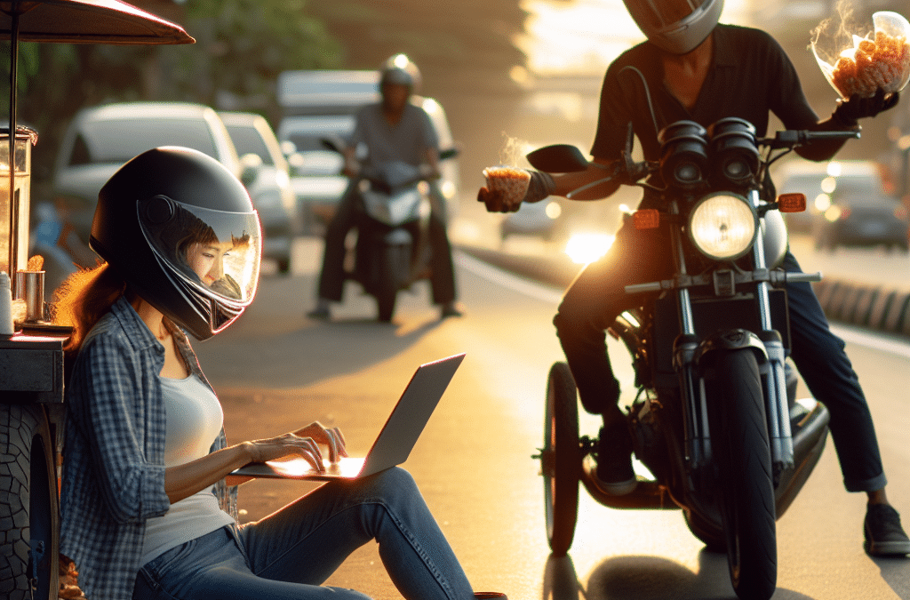 “How Bikers Can Freelance and Make Money While on the Road”