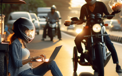 “How Bikers Can Freelance and Make Money While on the Road”