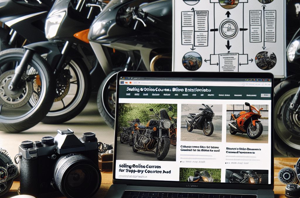 “Selling Online Courses for Biker Enthusiasts: Step-by-Step Guide”