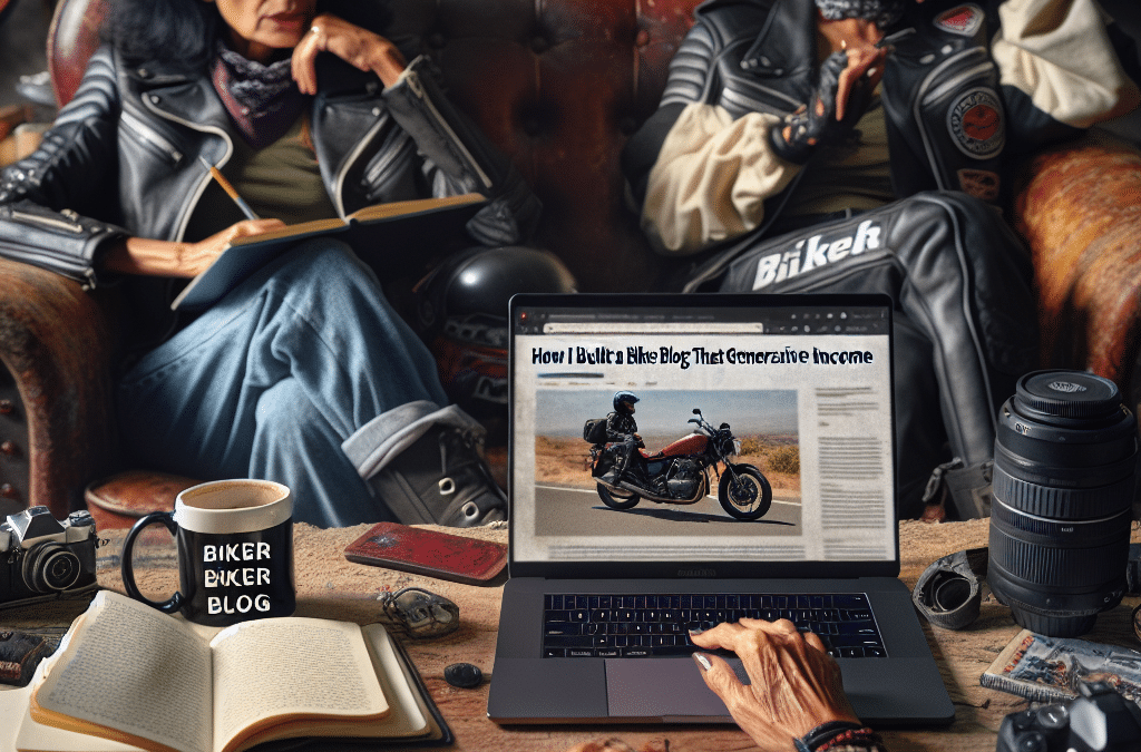 “How I Built a Biker Blog That Generates Passive Income”