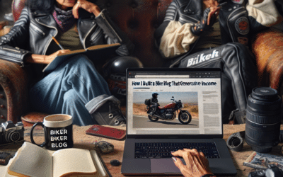 “How I Built a Biker Blog That Generates Passive Income”