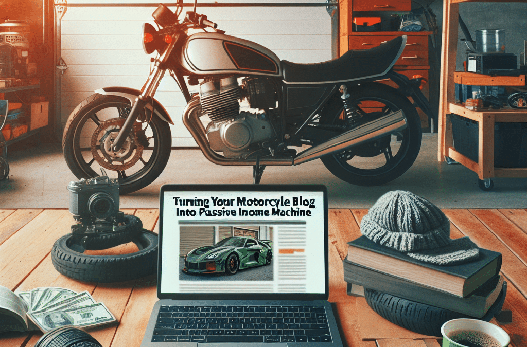 “Turning Your Motorcycle Blog into a Passive Income Machine”