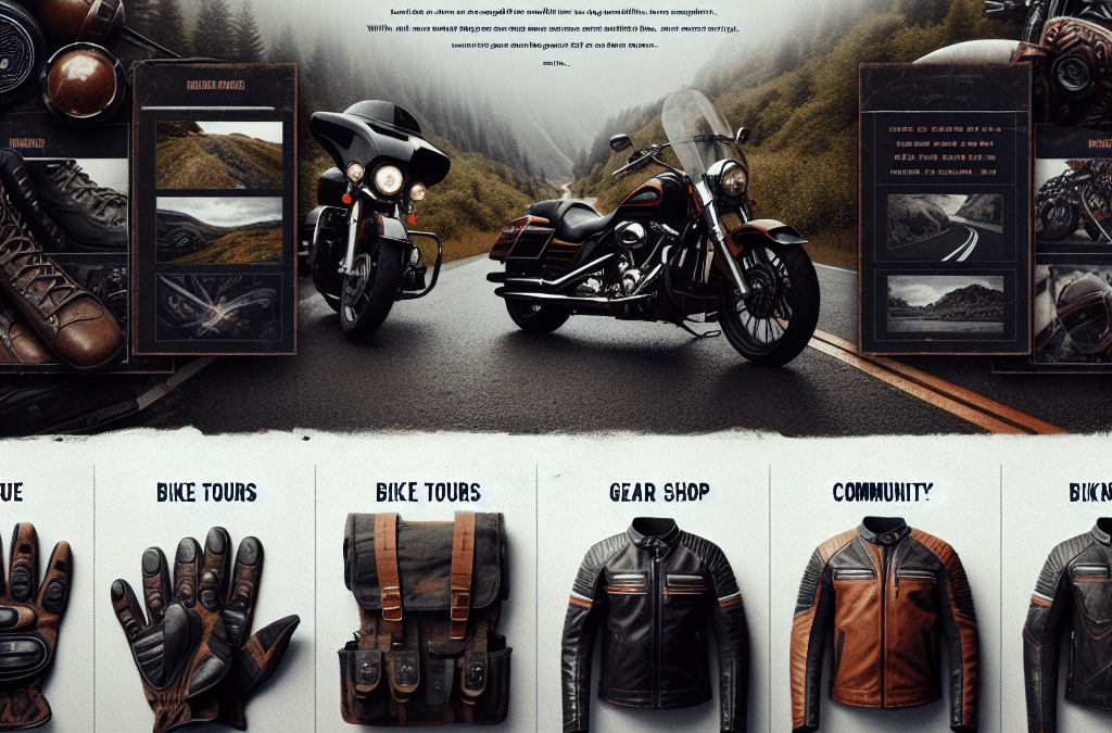 How to Create a Website That Reflects the Biker Lifestyle