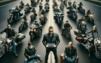 “Bikers Who Built Online Empires: Lessons from the Road”