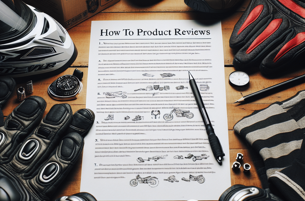 How to Write Product Reviews for Motorcycle Gear & Get Paid