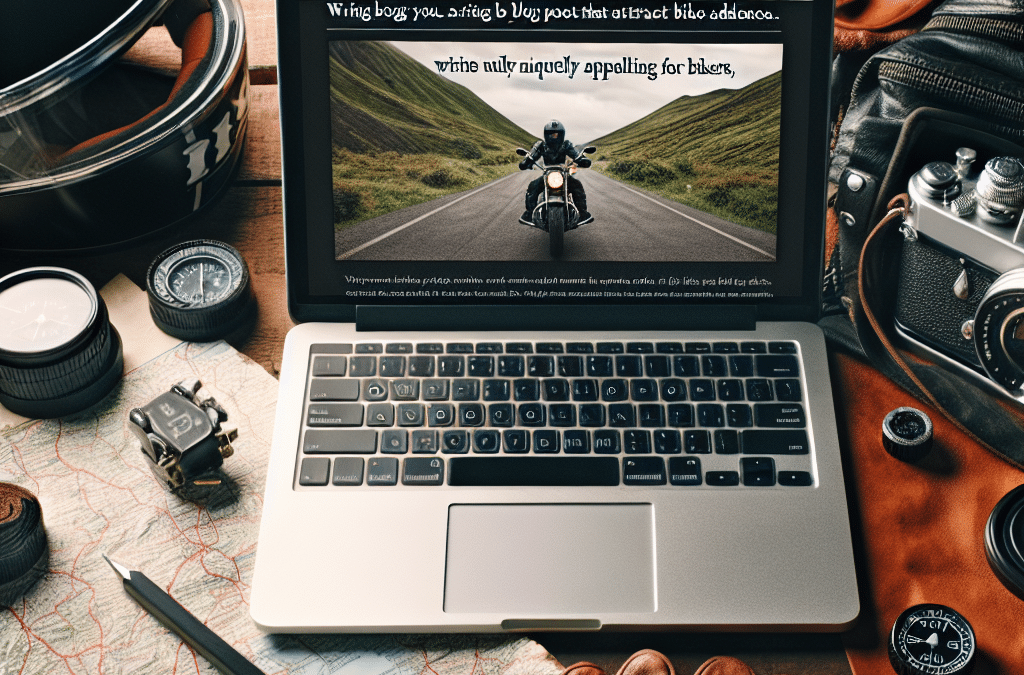 Writing Blog Posts That Attract Biker Audiences