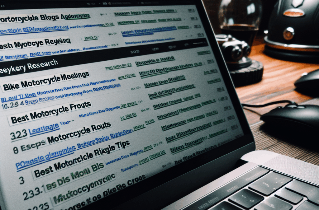 Keyword Research for Motorcycle Blogs & Businesses