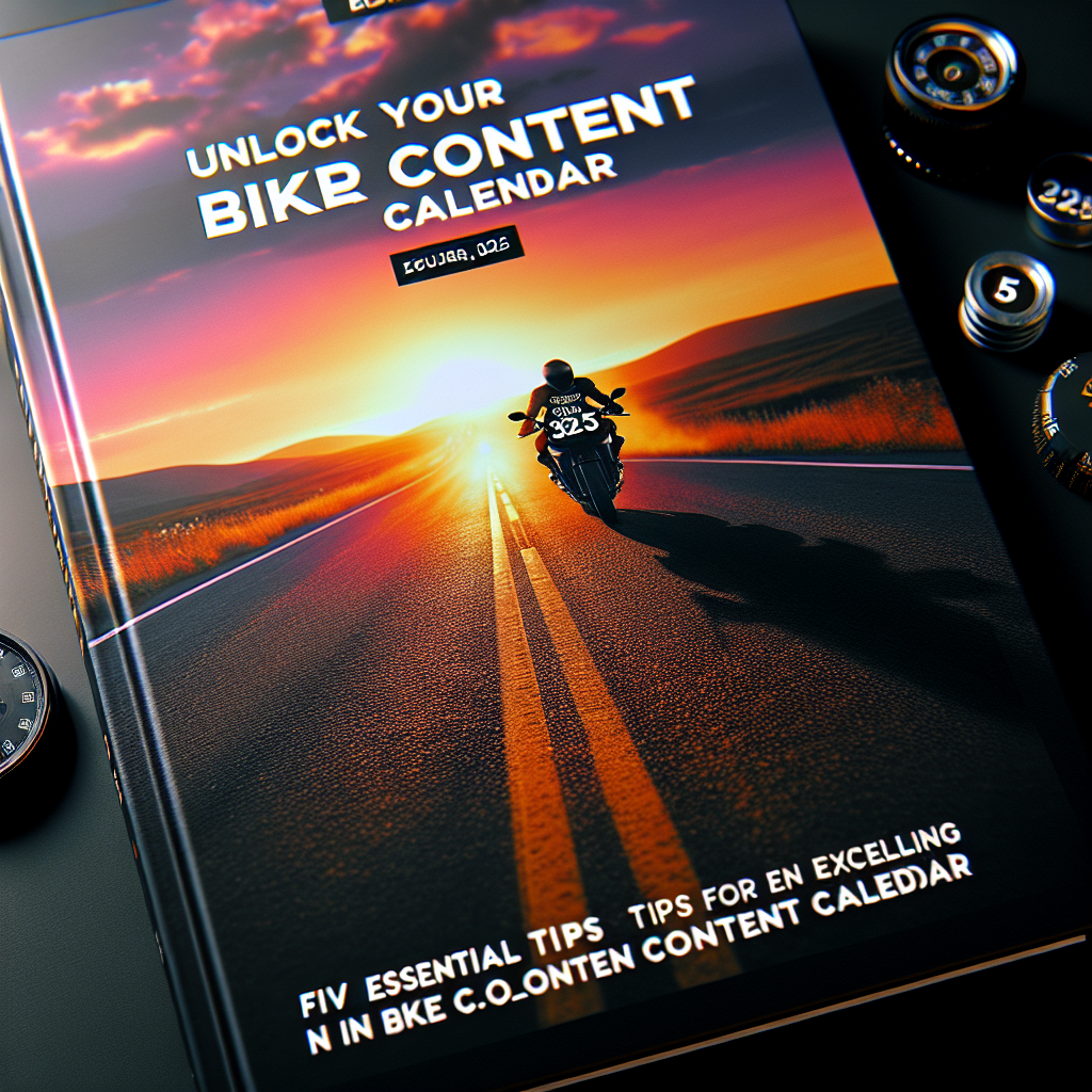 Unlock Your 2025 Biker Content Calendar: 5 Essential Tips!