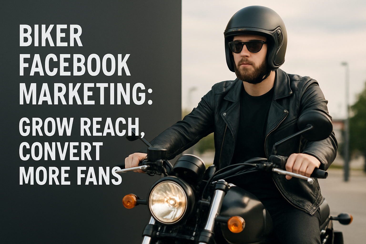 biker Facebook marketing