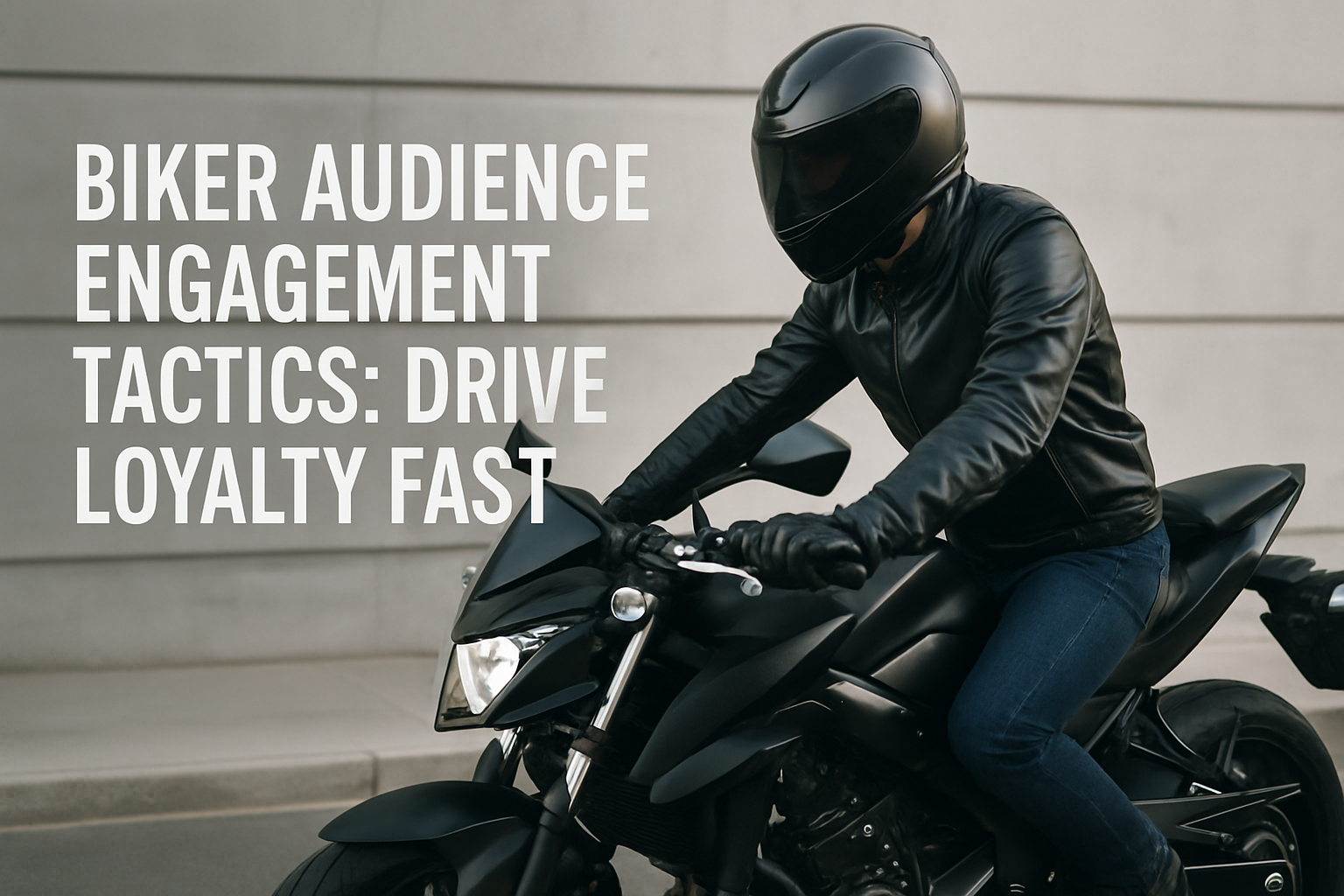 Biker Audience Engagement Tactics: Drive Loyalty Fast biker audience engagement tactics