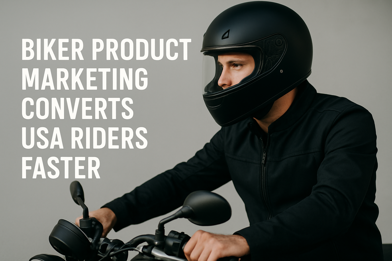 biker product marketing