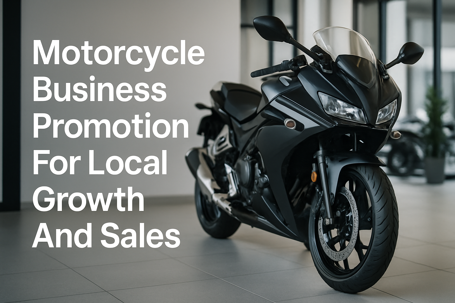 motorcycle business promotion