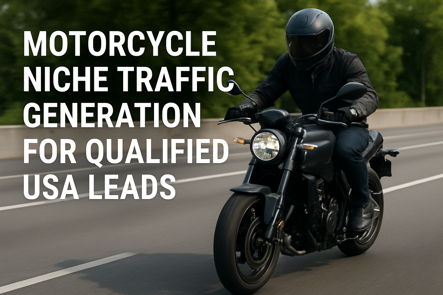 Motorcycle Niche Traffic Generation For Qualified USA Leads motorcycle niche traffic generation
